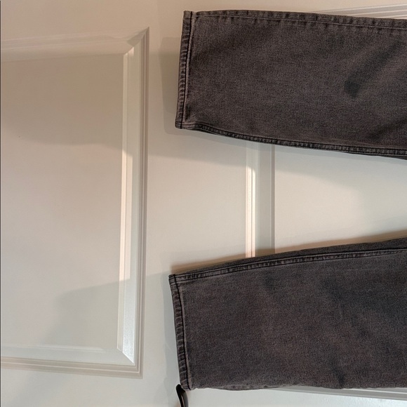 Abercrombie & Fitch Black-Wash Jeans Size 32/14s - Picture 6 of 8